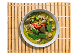 Thai Green Curry Chung Hwa Chinese Takeaway Aberdeen
